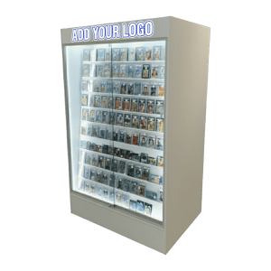 Sports Card Display Case | White | Wall Edition | with Custom Logo