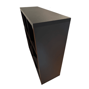 9 Cube Black Cubby Display
