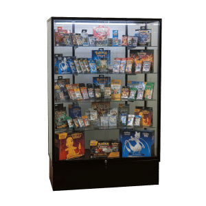 72" Black TCG Display Case | Wax