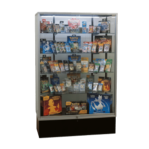 72" Silver TCG Display Case | Wax