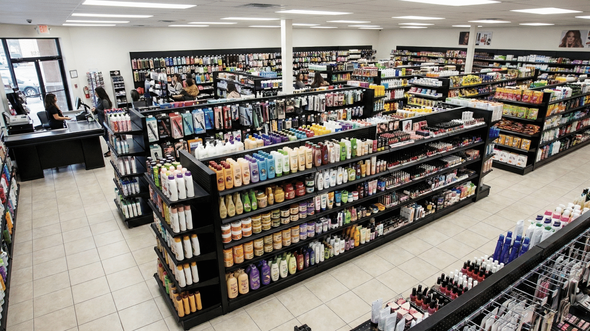 Beauty Supply Store — Full Store View
