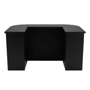 Black Cubby Checkout Counter