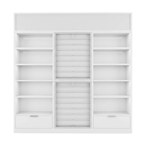 White Sports Card Mega Merchandiser
