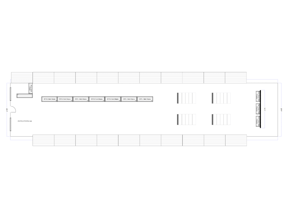 2D store layout plan 7
