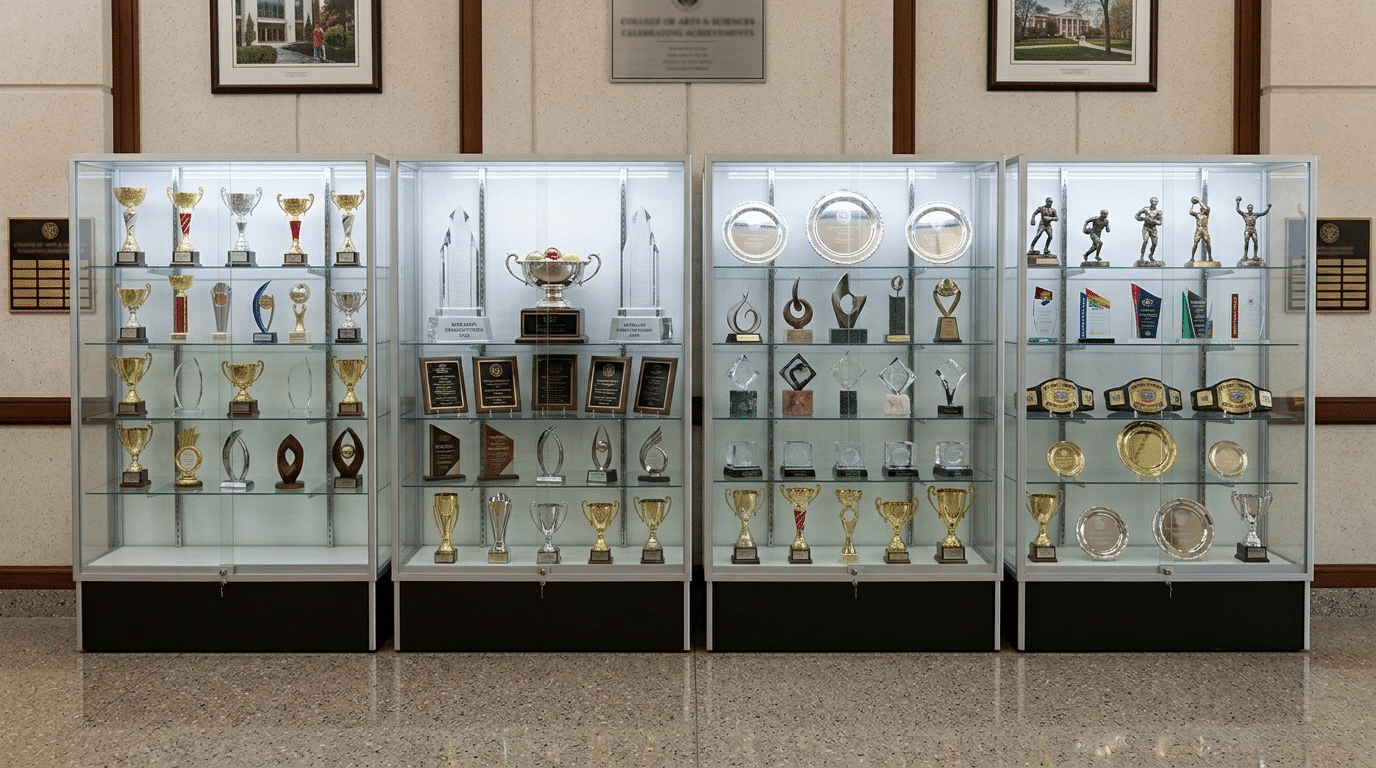 Trophy Case Installation