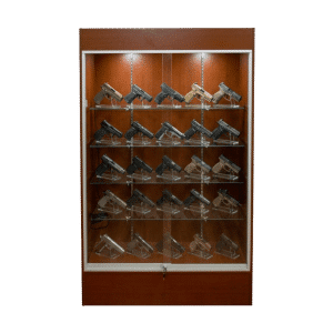 78" Cherry Gun Wall Display Case