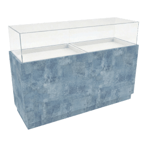 70" Tide Pool Straight Jewelry Display Case
