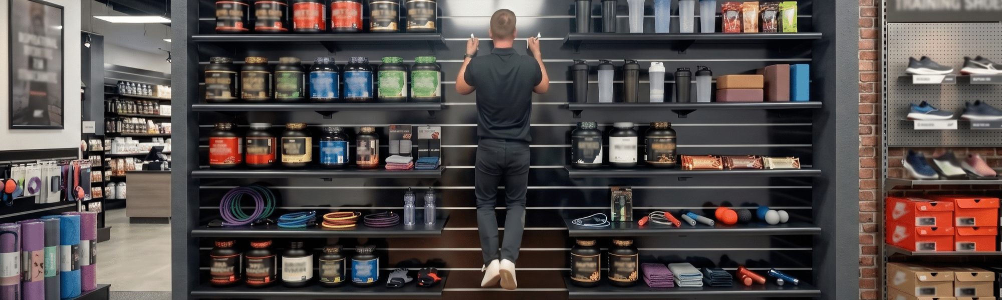 DISPLAYARAMA slatwall display